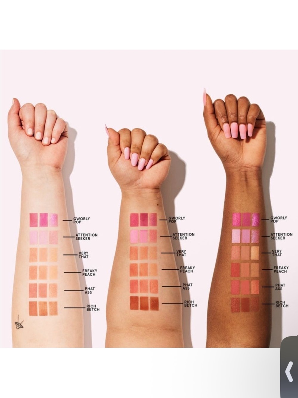 ONE/SIZE BY PATRICK STARRR- Cheek Clapper 3D Blush Trio Palette-Attention Seeker - Picture 4 of 6